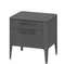 Тумба прикроватная Type 2 ящика ширина 50 см (темно-серый RAL 7043)