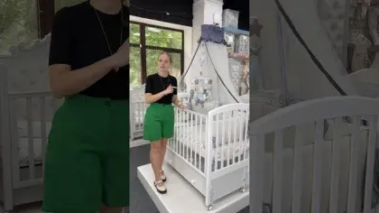 Детская кроватка "Дени" от фабрики Гандылян