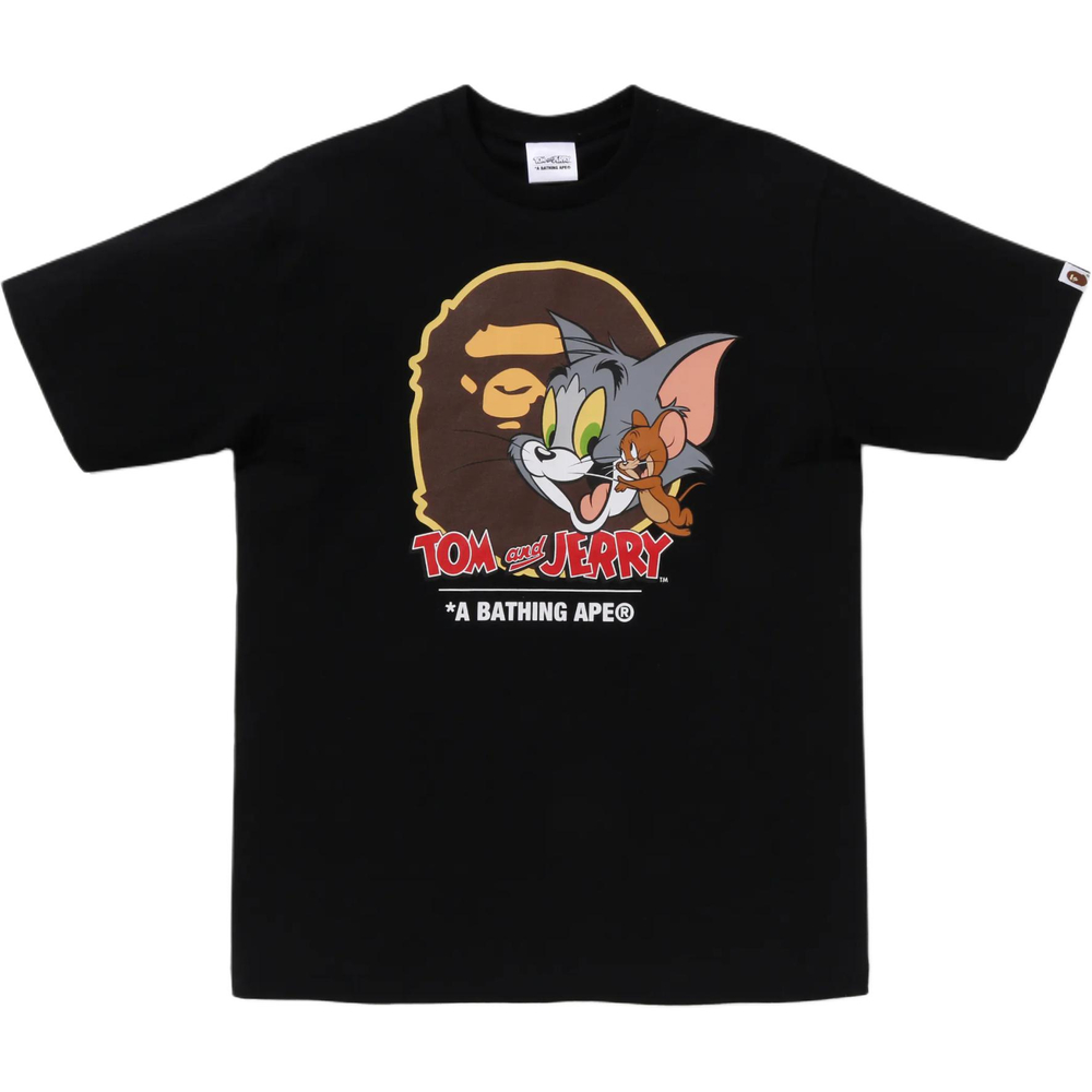 A Bathing Ape X Tom And Jerry 85th Ape Head I Tee