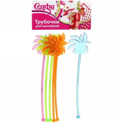 Палочка для коктейля в наборе 6шт «Пальма»