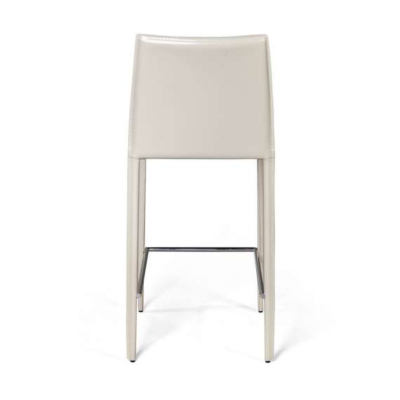 Полубарный стул Rolf бежевая кожа