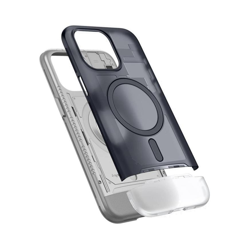 Гибридный чехол с поддержкой MagSafe Spigen Classic C1 (Mag Fit) для iPhone 15 Pro