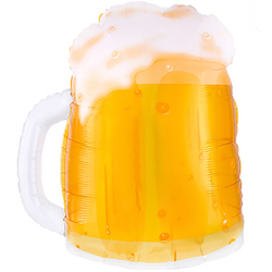 Шар (29''/74 см) Фигура, Кружка пива, 1 шт. В106