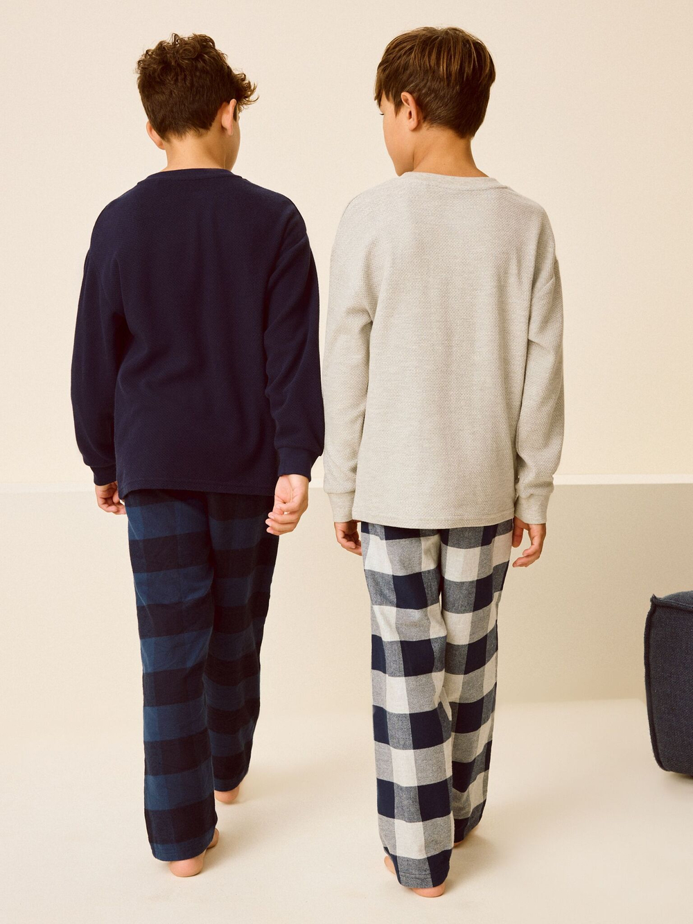 Пижама для мальчика Next N27-306, 2 шт., Темно-синий, Серый