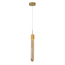 Подвесной светильник OD2510-1 gold/smoky