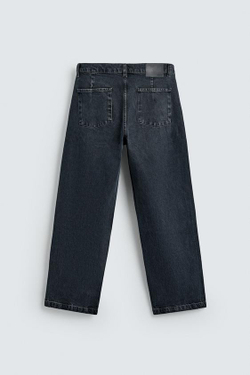 ZARA ДЖИНСОВЫЕ БРЮКИ ЧИНОС, СИНИЙ