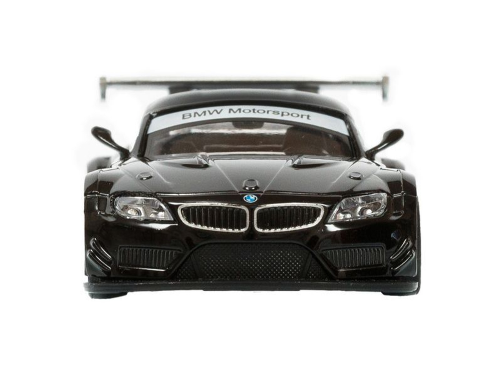 Модель 1:38  BMW Z4 GT3, черный, откр. двери, инерция