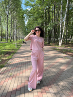 Костюм женский "Бэсти розовый К.Л" брюки (ЮС)