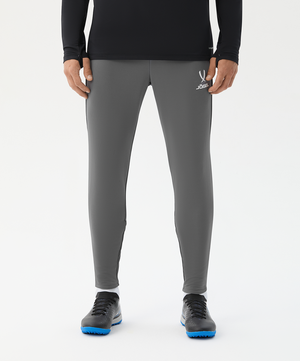 Брюки тренировочные без карманов JÖGEL PREMIER PerFormDRY Training Pants, темно-серый