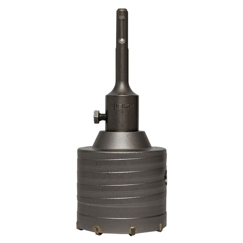 Коронка твердосплавная с оснасткой TCT-68 М22 SDS-plus EKF Master