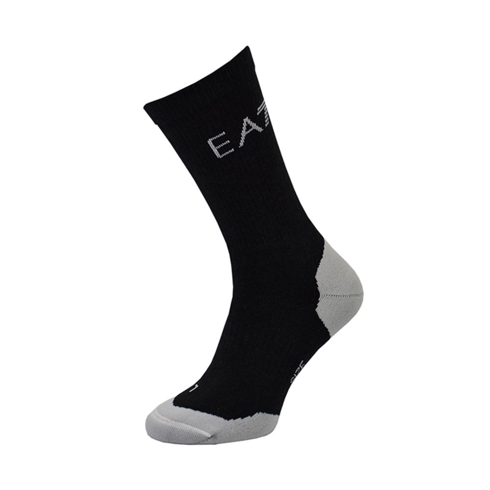 Теннисные носки EA7 Knitted Sock 1P - ebony/white