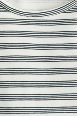 H&M Лонгслив с длинным рукавом с принтом, белый/серый