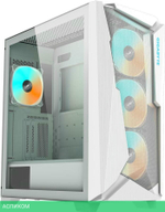Корпус Gigabyte C301 Glass V2 без БП White (GB-C301GW)