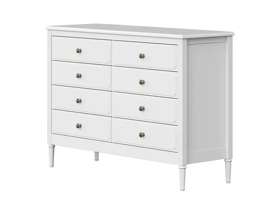 Комод Elit 8 ящиков (белый)