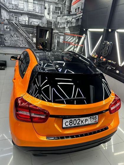 Carbins Color PPF Racing Orange CP 04 оранжевая цветная полиуретановая защитная антигравийная пленка