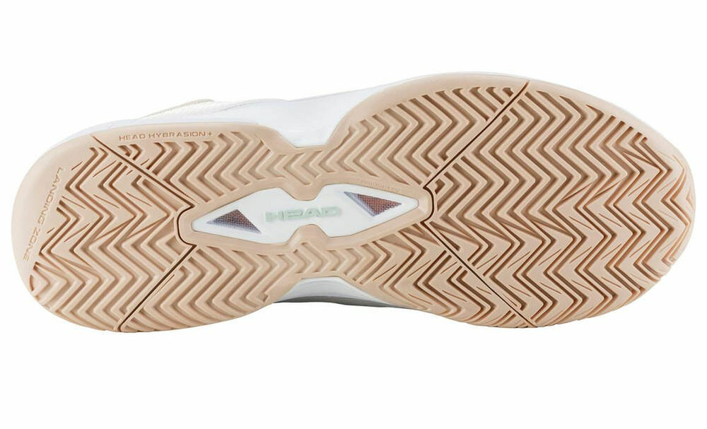 Женские Кроссовки теннисные Head Revolt Evo 2.0 - white/macadamia