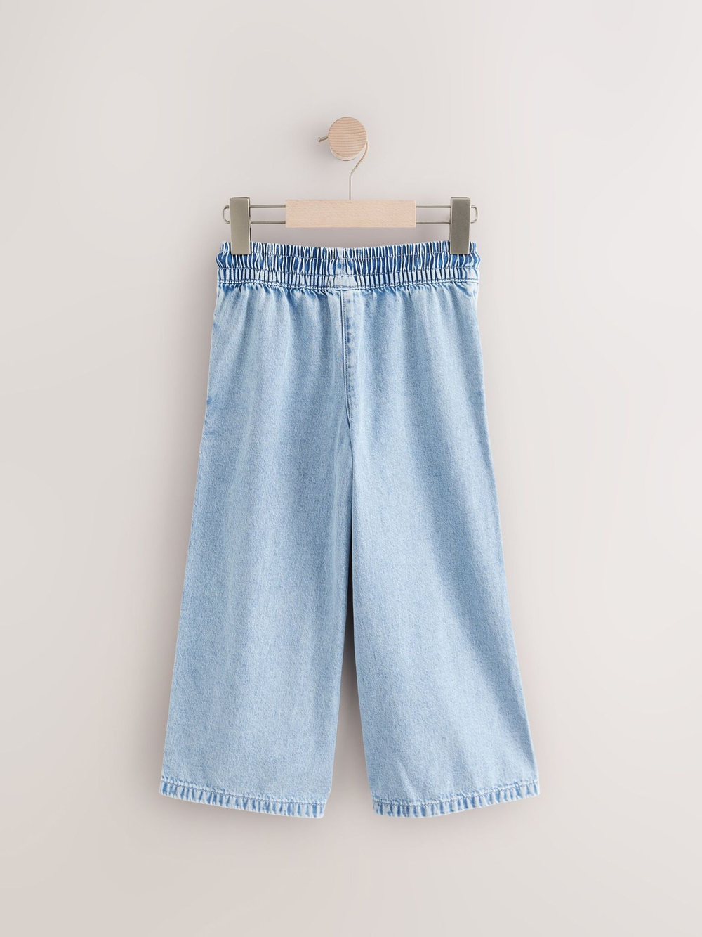 Джинсы широкие для девочки Next E29-123, Голубой