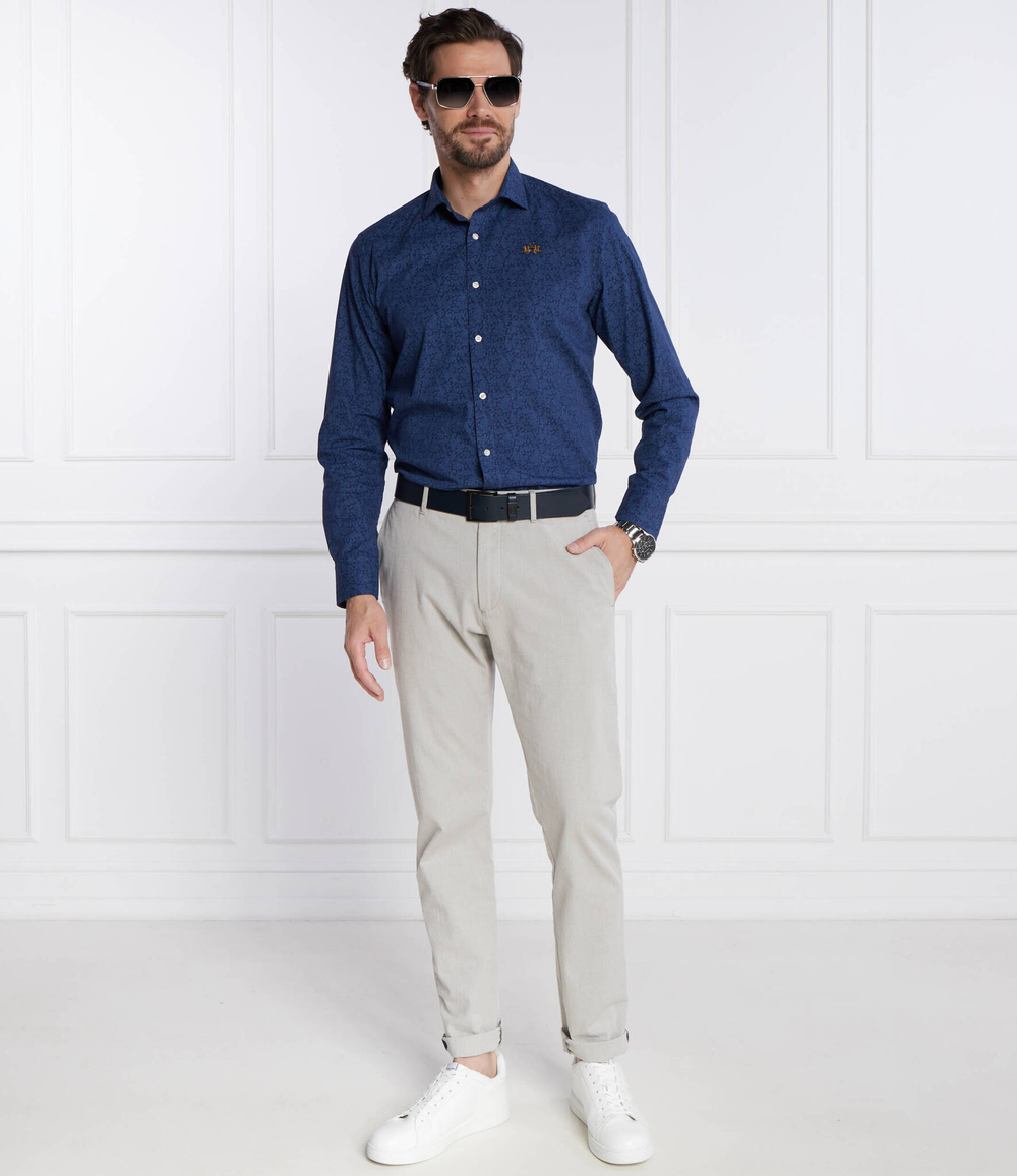 Рубашка La Martina - темно-синий(WMC027 PP663)