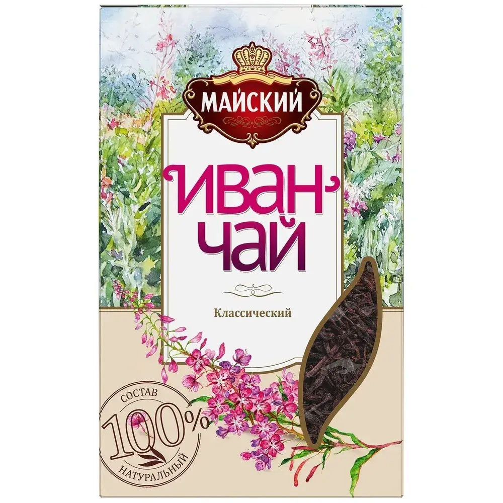 Чай листовой травяной Майский Иван-чай классический, 50 г
