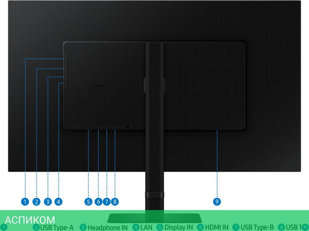 Монитор Samsung 32" S32D804UAIXCI
