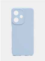 Накладка Infinix Hot 30i голубой защита камеры Zibelino Silicone Card Holder