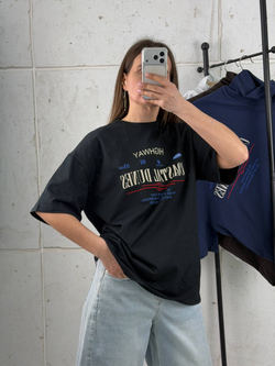 Футболка женская артикул 703 цвет "чёрный"