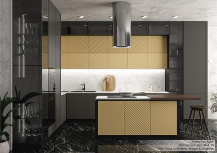 Фасад МДФ в плёнке ПВХ рис. 36-5