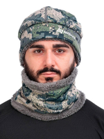 Комплект утепленный Nisus Thermal duo (шапка, снуд) размер S/M (N-TN-HT-003-S/M)