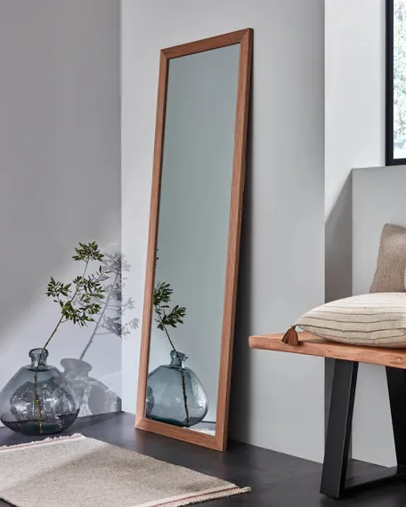 Ваза Brenna 33 см темно-синее стекло