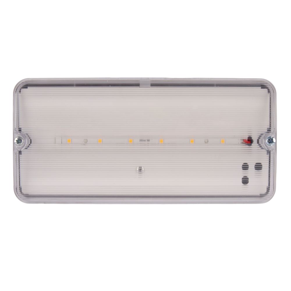 ULW-K25A 6W-4000K IP65 WHITE Светильник светодиодный влагозащищенный. Белый свет 4000K. 660Лм. Размер 220x105x50мм. Корпус белый. ТМ Uniel