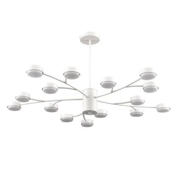 8265/15 COMFI LN26 233 металл/металл белый/белый Люстра GX53 LED 15*7W 220V TORINA