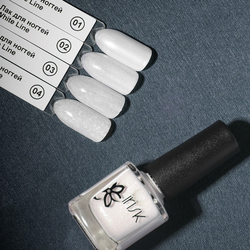 Irisk Лак для ногтей White Line 03, 8мл4