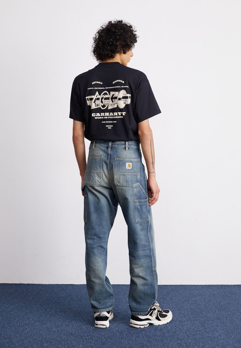 Carhartt WIP Джинсы свободного покроя - Голубой