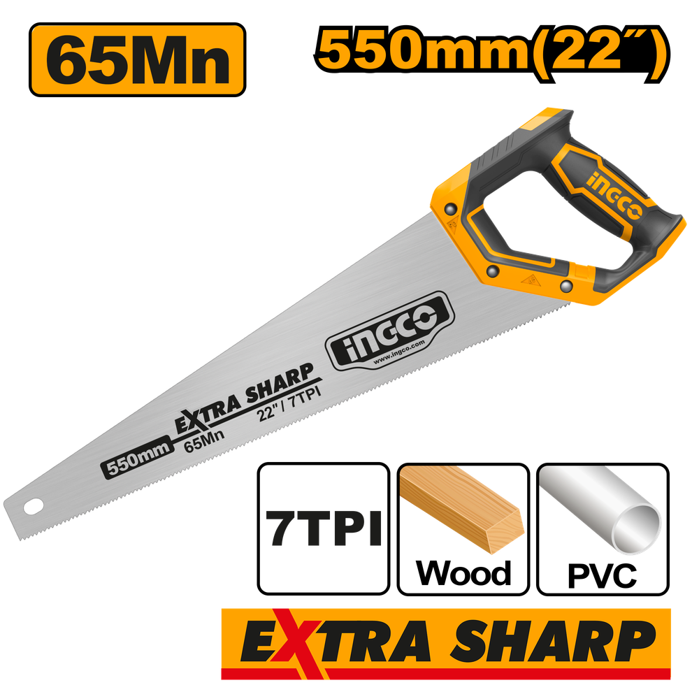 Ножовка по дереву 550 мм