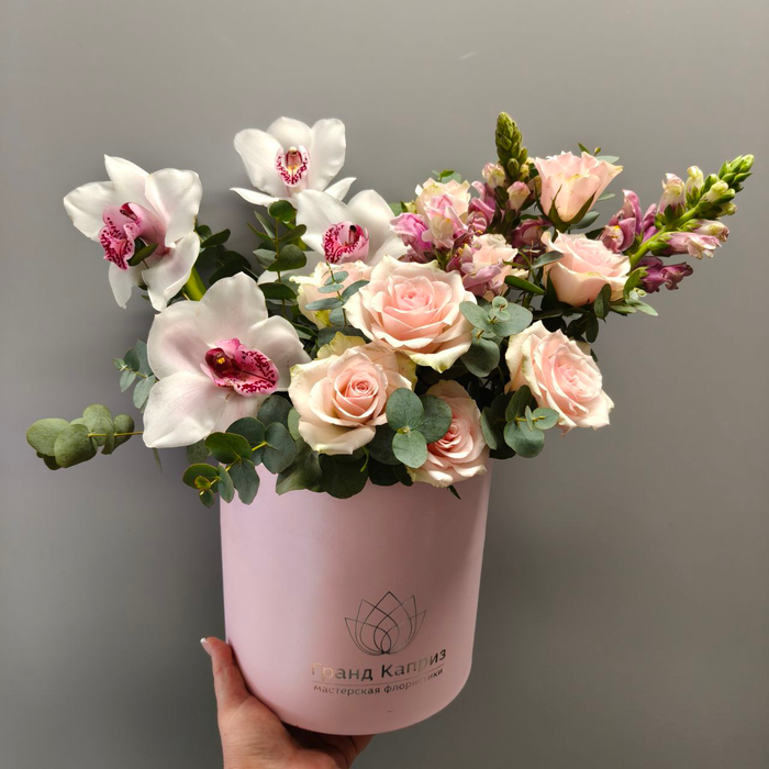 Композиция "Розовая нежность"