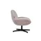 Крутящееся кресло Mateo, светло-серое букле