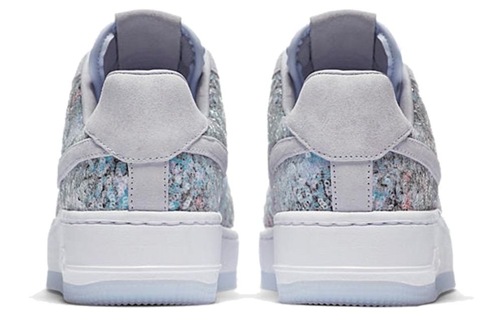 Кроссовки Nike Air Force 1 Upstep Glass Slipper (W) (Женская размерная сетка)