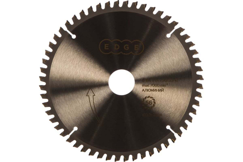 Диск пильный по алюминию 190x30/20/16, 56 зубьев EDGE by PATRIOT 810010024