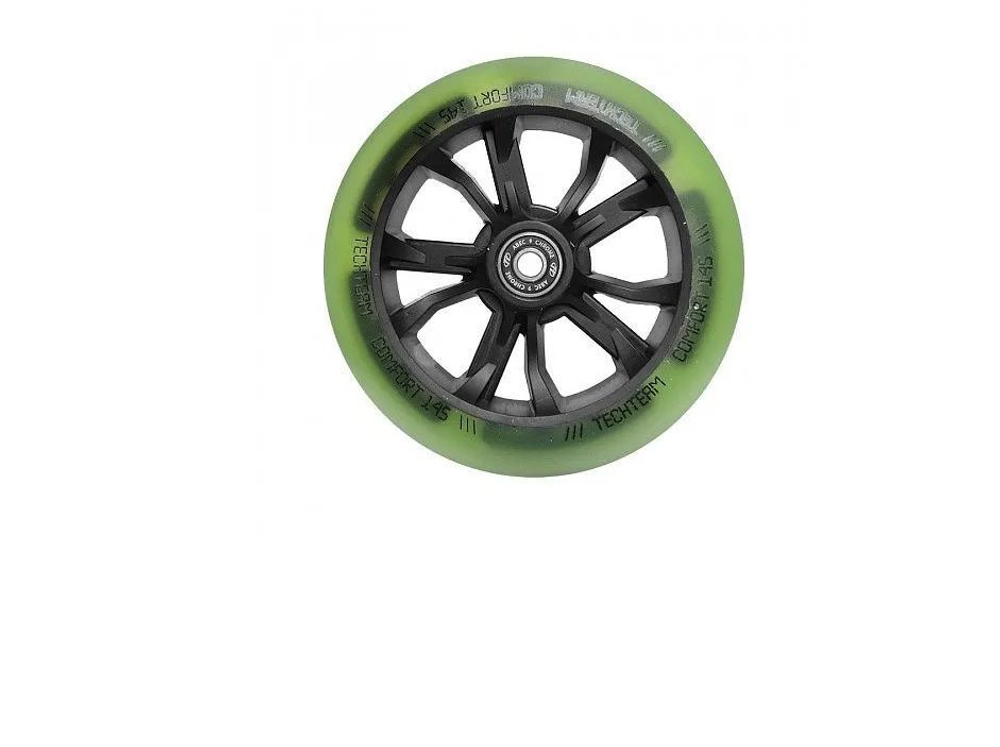 Колесо Comfort 145 light green ABEC - 9, LED-подсветка (10013160/100722/3343088, Китай)
