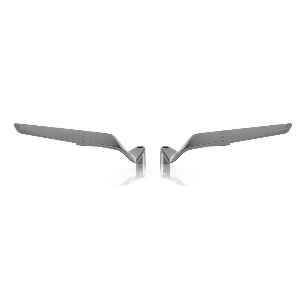 BSN010 RIZOMA STEALTH MIRRORS W/ BSN906 MOUNT KIT (SF V2, SF V4)