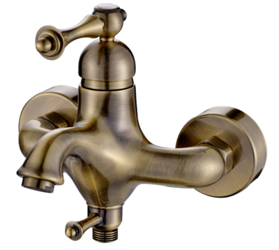 77031-D Смес. однорыч для ванны (БРОНЗА) GANZER  (6/1шт)