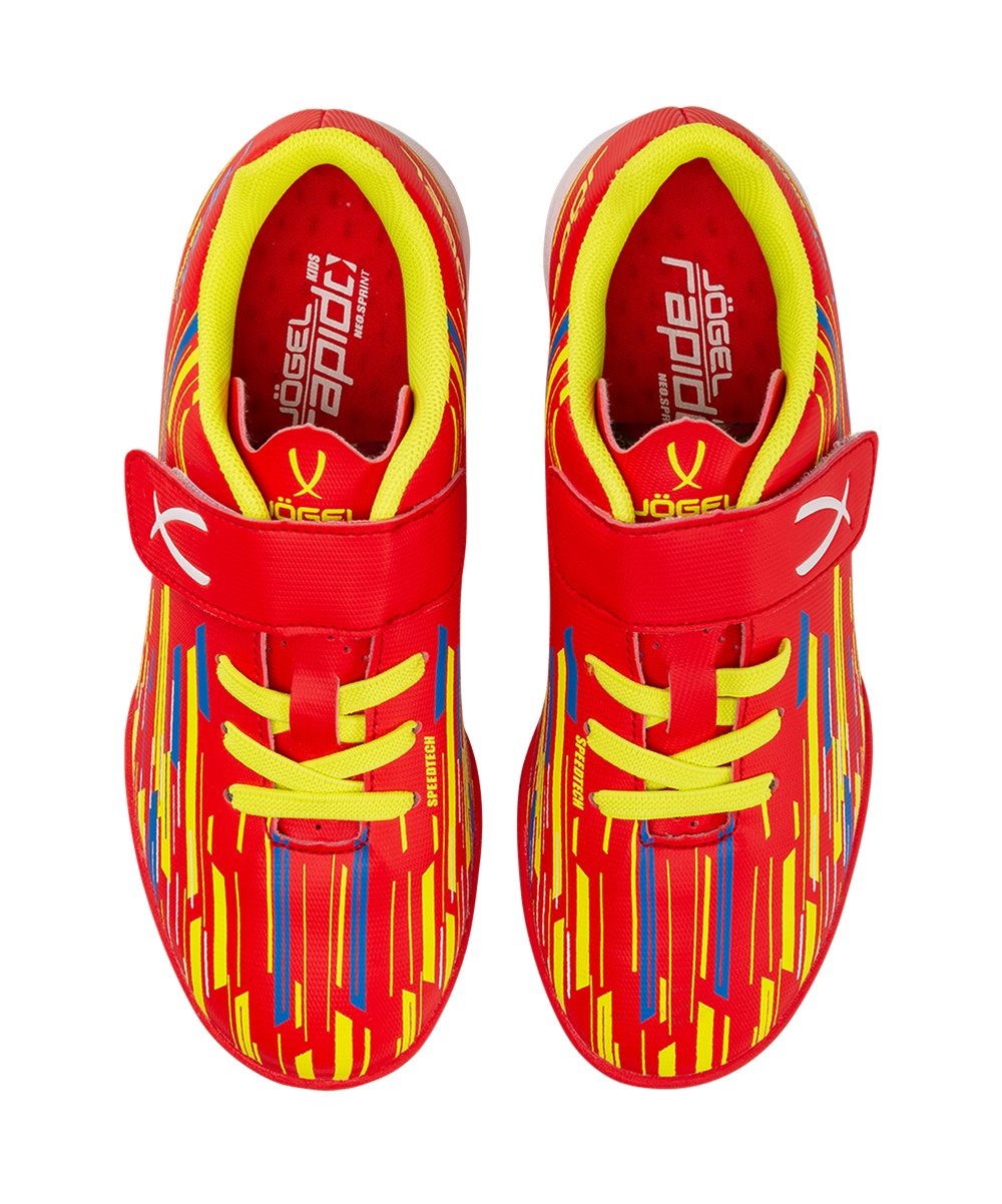 Бутсы зальные Rapido JSH101-K, красный, р. 28-33