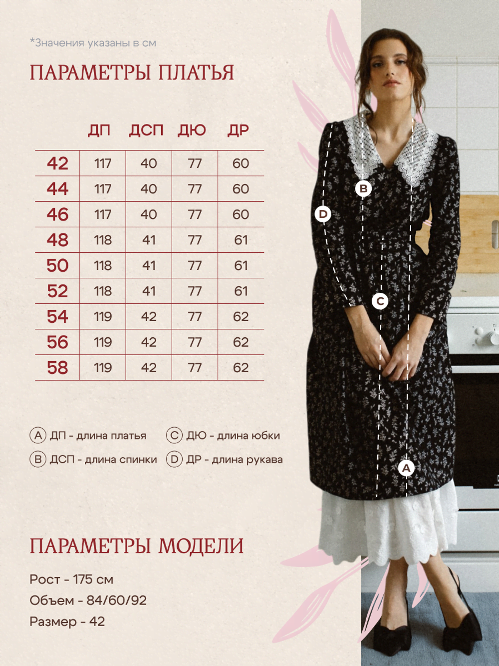 Платье с кружевным воротником