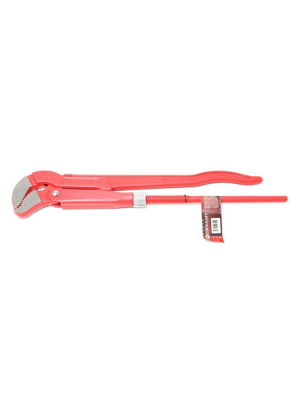 Ключ газовый 1.5''45° (захват S-образный:85мм) FORCEKRAFT FK-684C17