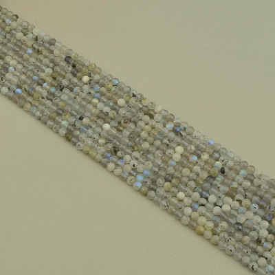 Нитка Лабрадор 38 см. 4,3 мм. (Без замка)