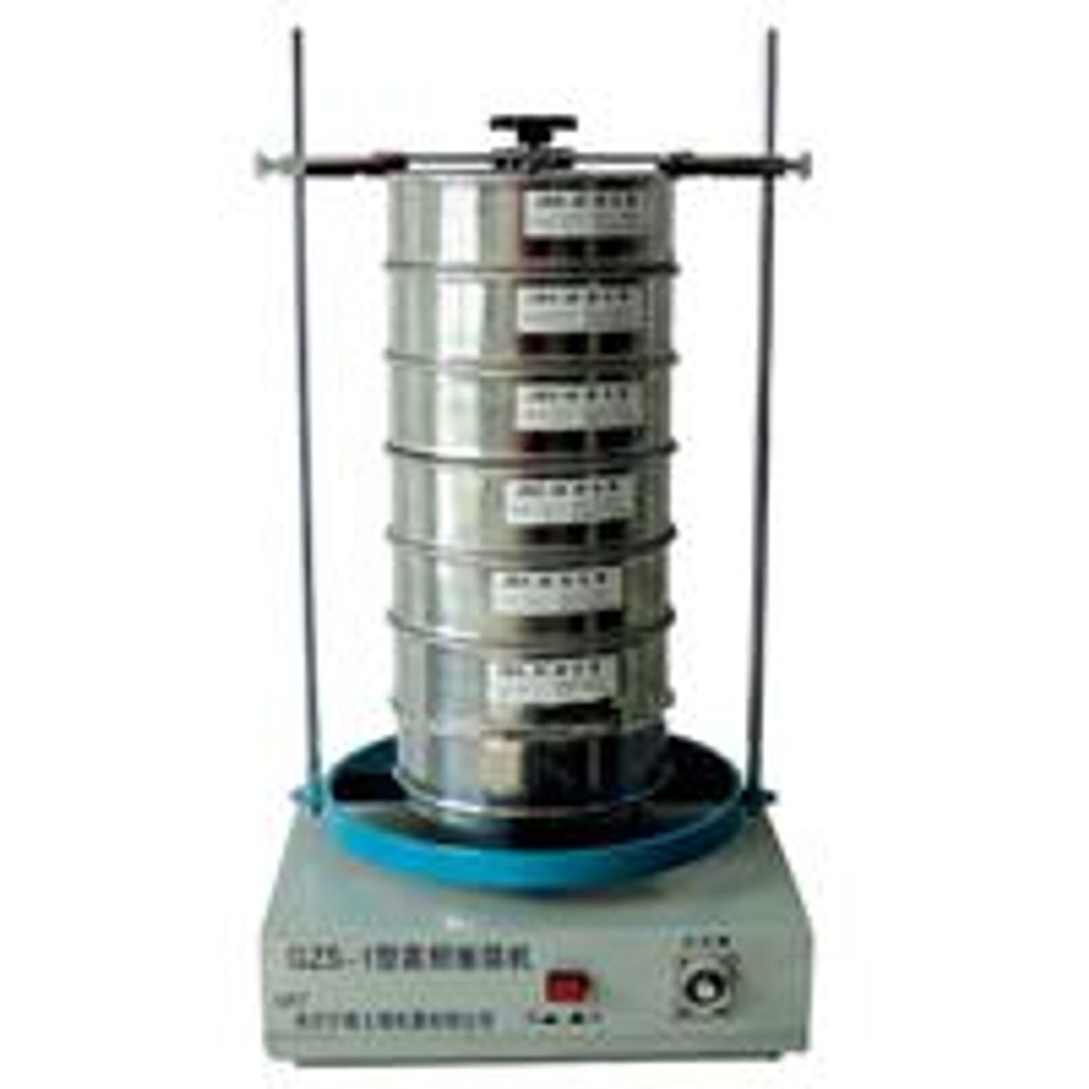 Sieve shaker for soil