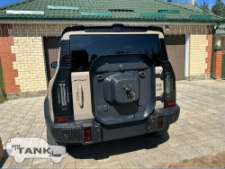 JETOUR T2 Кожух запасного колеса RALEX (глянцевый черный)