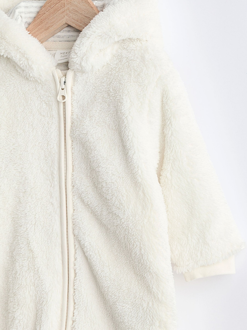 Комбинезон флисовый для малышей Next 604-847, Кремовый