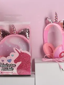 Наушники "Unicorn music", модель W-01, 25 х 17,5 см