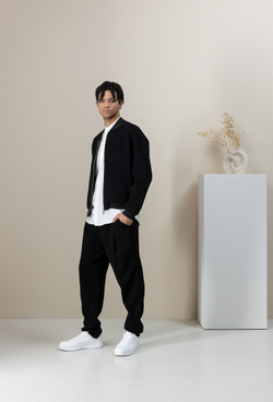 Бомбер мужской синий 05-02-23 SS men